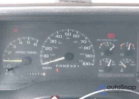 1997 Chevrolet C1500 Fleetside из США, поврежденный, VIN 1GCEC14RXVZ202519